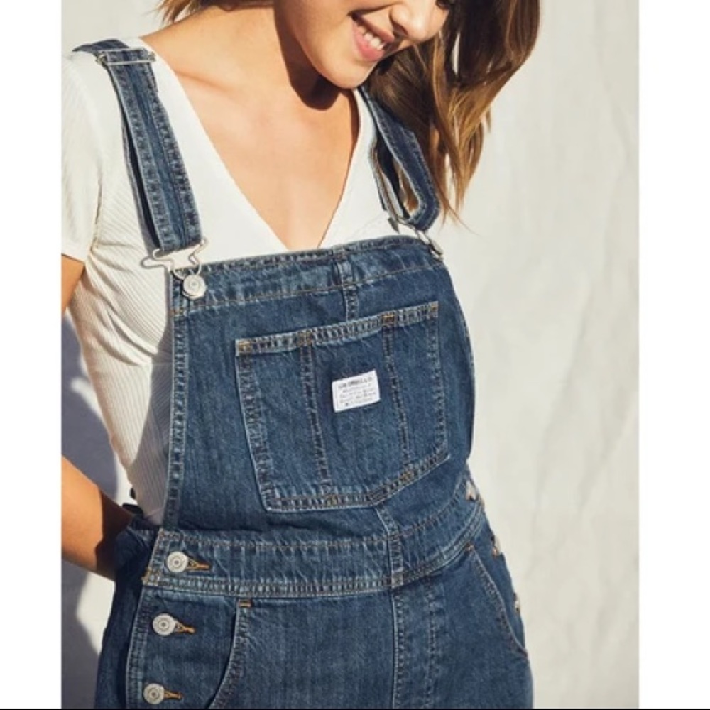 Levi’s Vintage Denim Short Overalls - Like New!